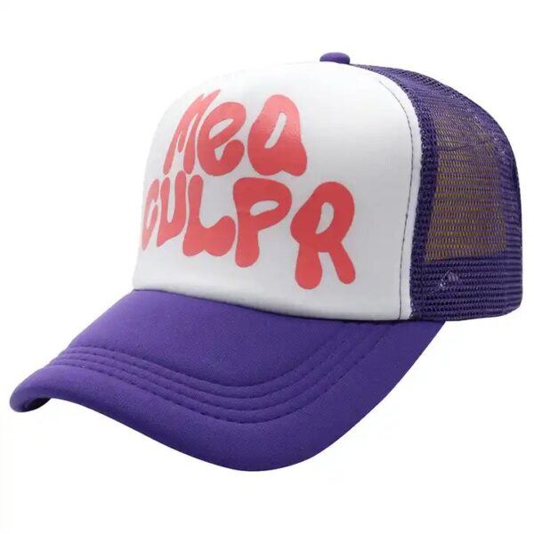 Mea Culpa Trucker hat – Purple