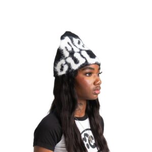 Mea culpa Mohair Beanie – Black